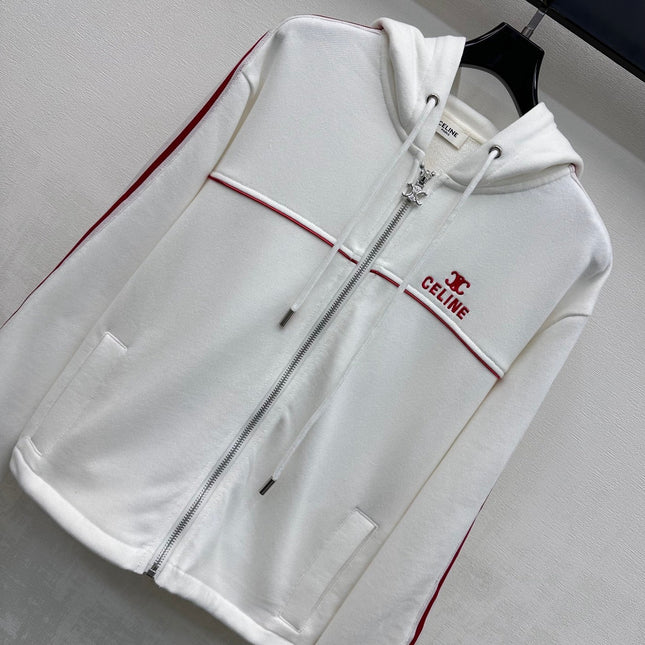 CELINE 26S HOODED JACKET AND SHORTS SET 127