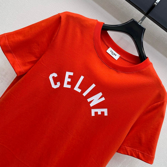CELINE 26S ROUND NECK SHORT SLEEVE T-SHIRT 199