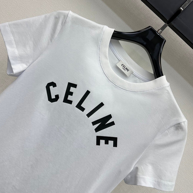 CELINE 26S ROUND NECK SHORT SLEEVE T-SHIRT 198