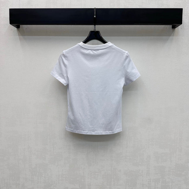 CELINE 26S ROUND NECK SHORT SLEEVE T-SHIRT 198