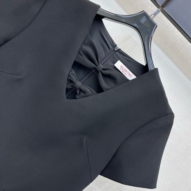 VALENTINO 26S V-NECK DRESS 155
