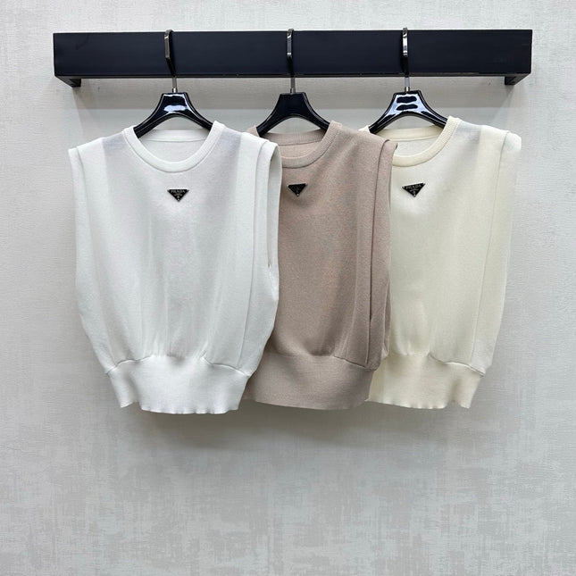 PRADA 26S SLEEVELESS SWEATER STYLE 921