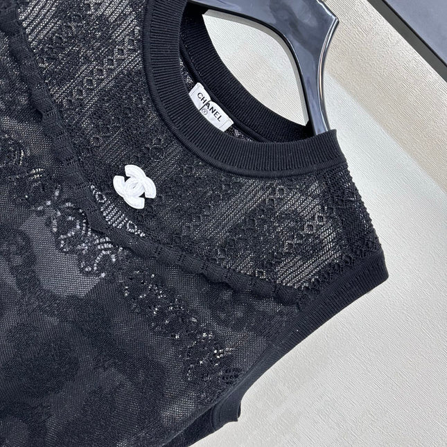 CHANEL 26S SLEEVELESS SWEATER STYLE 1064