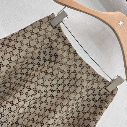 GUCCI 26S PLEATED MINI SKIRT 356