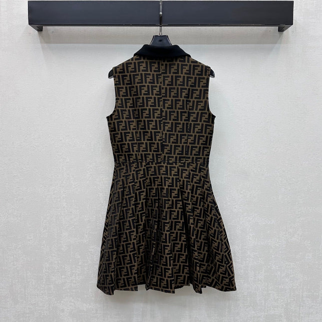 FENDI 26S SLEEVELESS DRESS 396