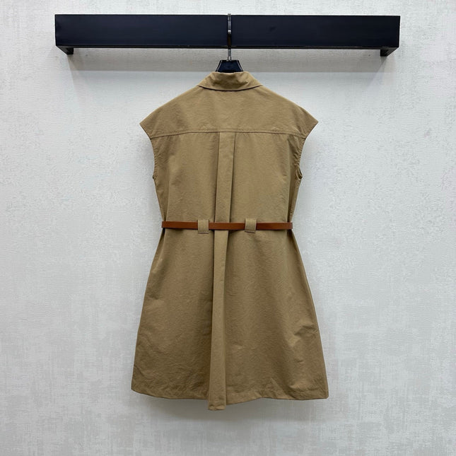 FENDI 26S BELTED SHIRT DRESS 377