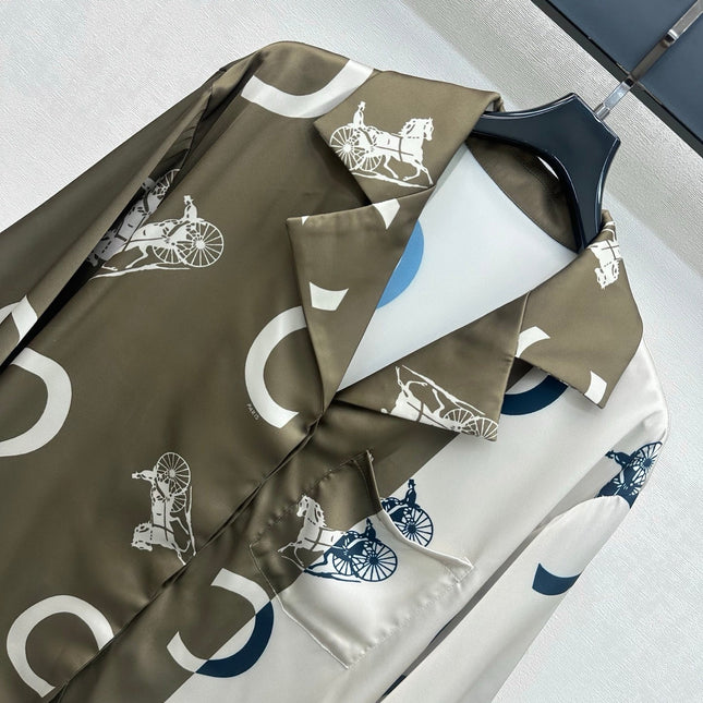 CELINE 26S SILK SHIRT 451