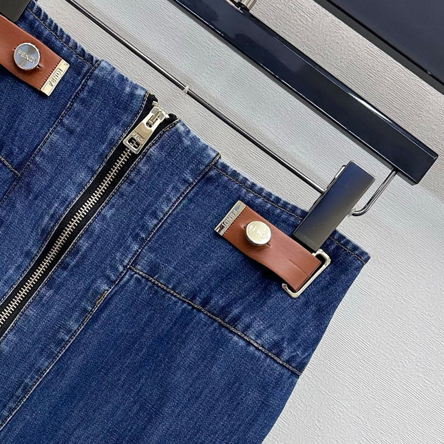 FENDI 26S DENIM SKIRT 303