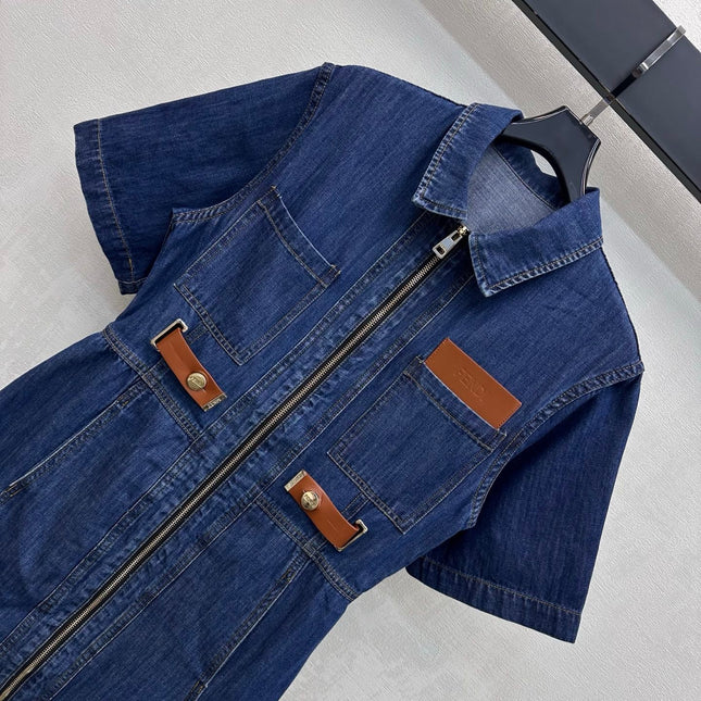 FENDI 26S DENIM DRESS 301