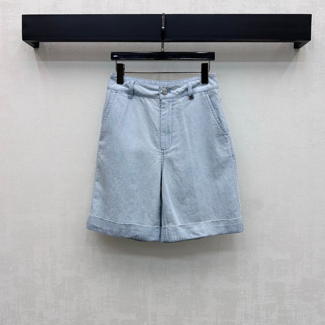 CHANEL 26S DENIM SHORTS 1433
