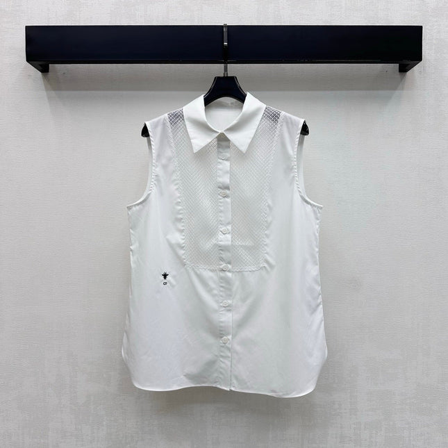 DIOR 26S SLEEVELESS BIB SHIRT 1333