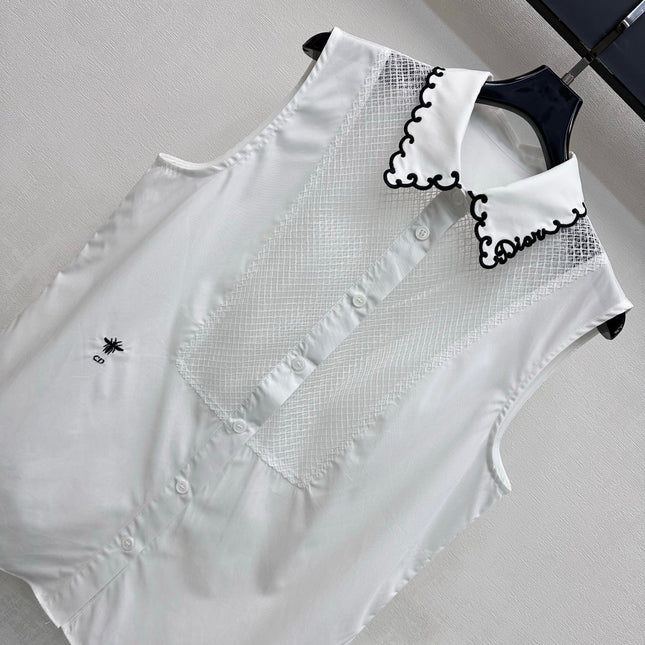 DIOR 26S SLEEVELESS BIB SHIRT 1332