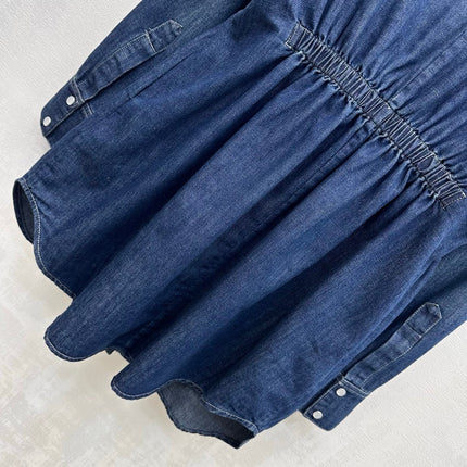 VALENTINO 26S LONG-SLEEVE DENIM SHIRT 347