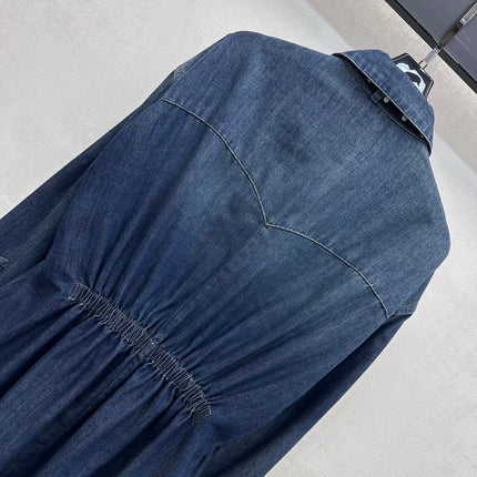 VALENTINO 26S LONG-SLEEVE DENIM SHIRT 347