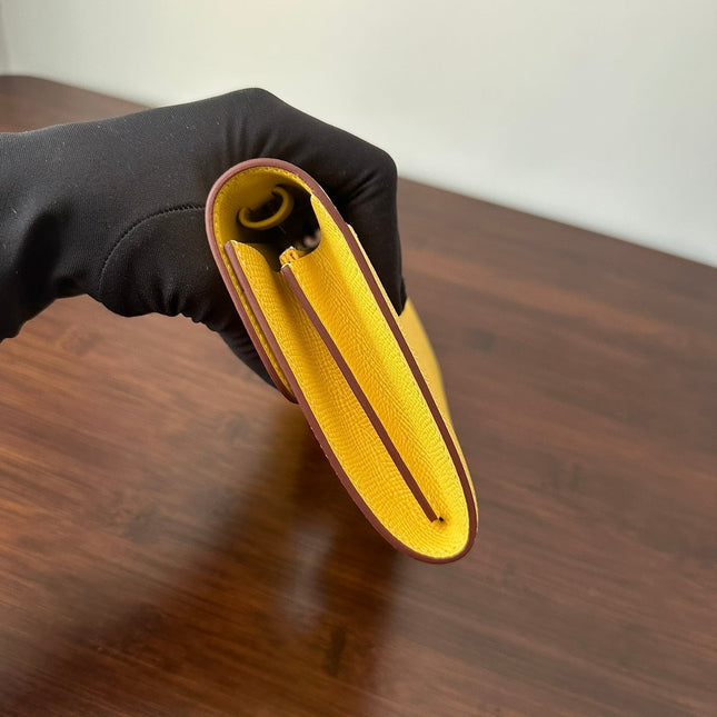 CONSTANCE TO GO 20.5 YELLOW EPSOM SILVER HARDWARE