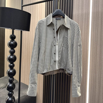 BALENCIAGA 26S ZIP-UP SHIRT JACKET 281