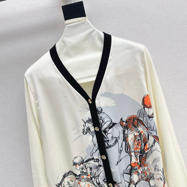 HERMES 26S KNIT CARDIGAN 510