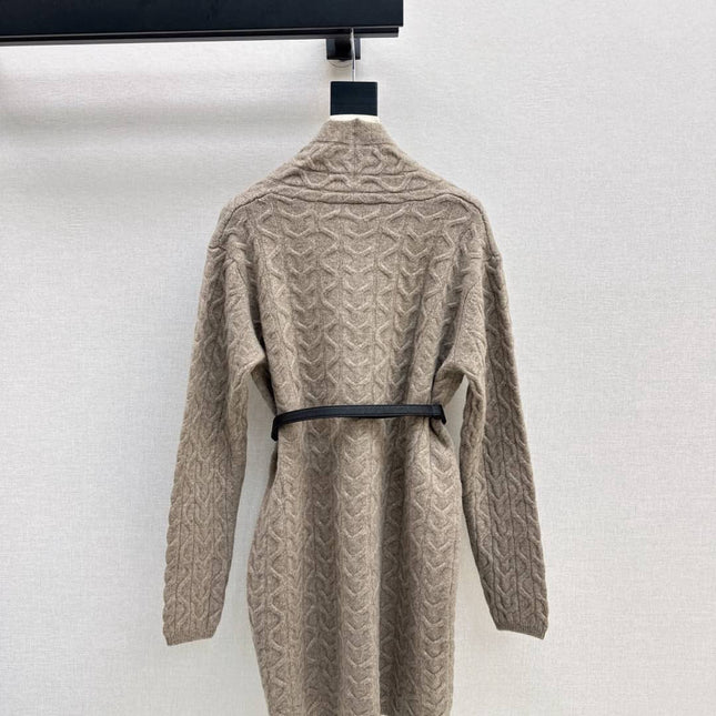 HERMES 25S LONG KNIT CARDIGAN 150