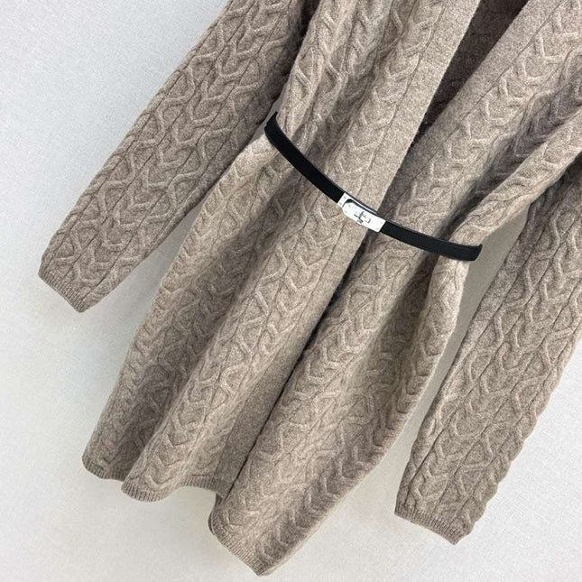 HERMES 25S LONG KNIT CARDIGAN 150