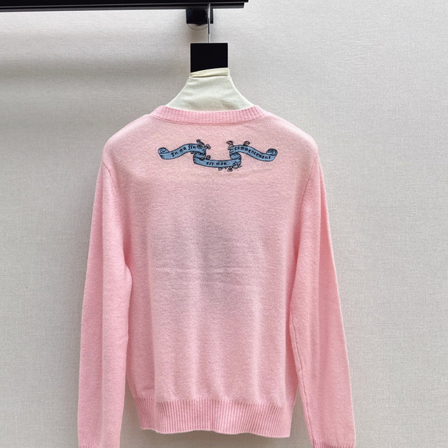 DIOR 25S EMBROIDERED SWEATER 615
