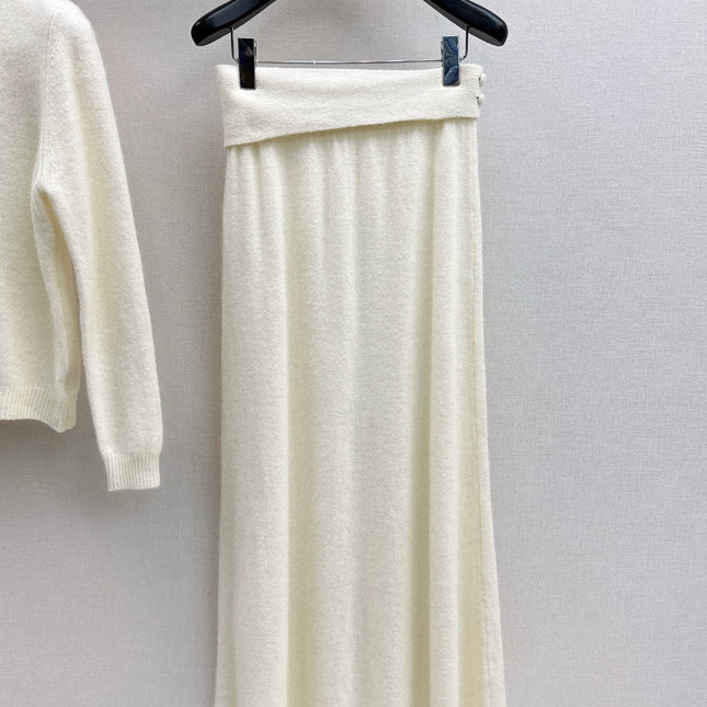 DIOR 25S KNIT SKIRT SET 588