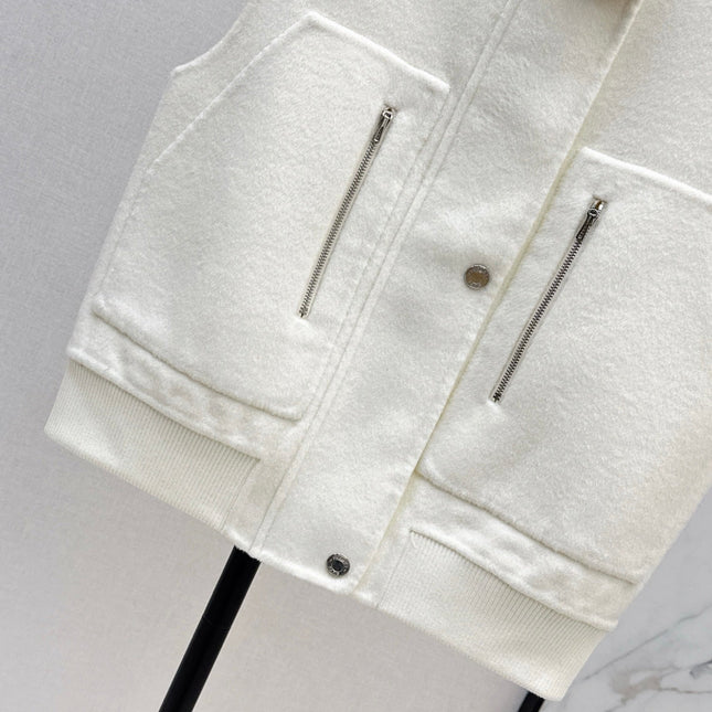 HERMES 25S SLEEVELESS JACKET 526962