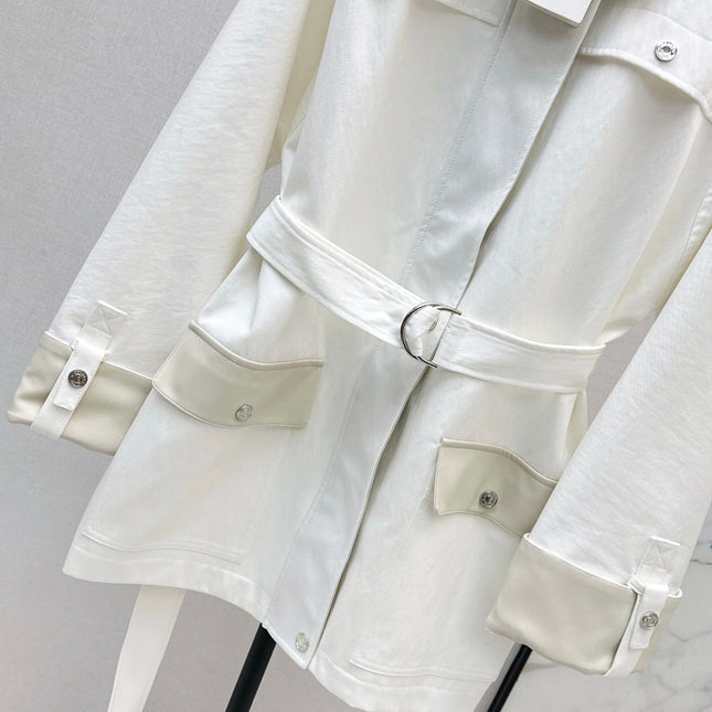 HERMES 25S LONG WINDJACKET 99430