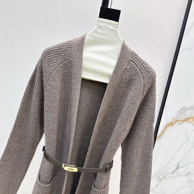 HERMES 25S LONG WOOL COAT 091