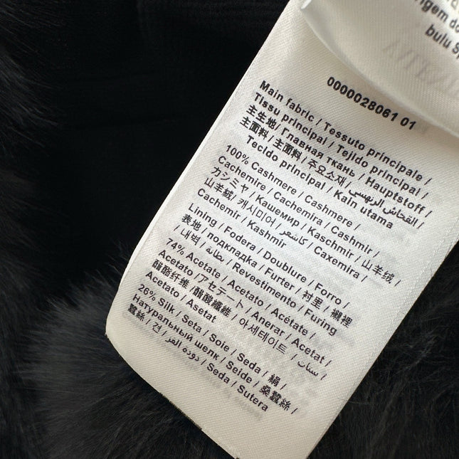 VALENTINO 26S KNIT CARDIGAN WITH FUR COLLAR STYLE 78