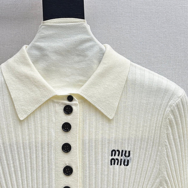 MIUMIU POLO SWEATER STYLE 830