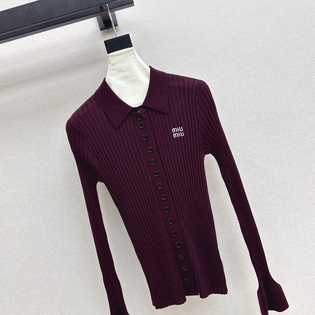 MIUMIU POLO SWEATER STYLE 829