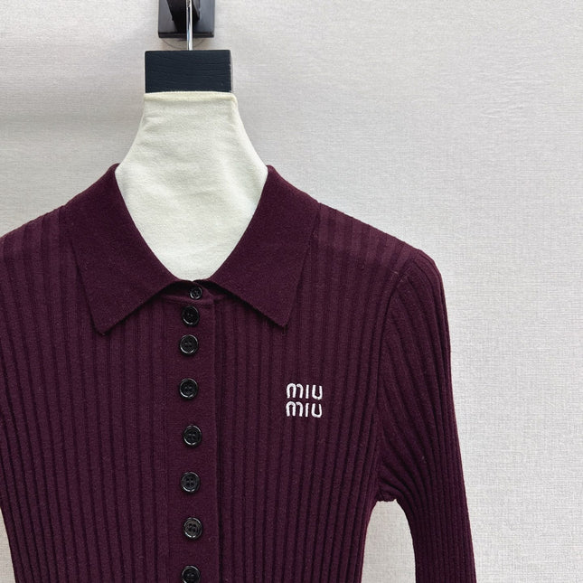 MIUMIU POLO SWEATER STYLE 829