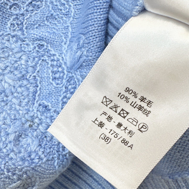 DIOR 25S ROUND-NECK CARDIGAN 540