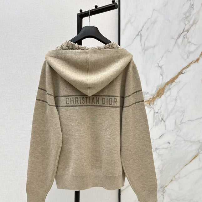DIOR 25S ZIP-UP KNIT JACKET 544