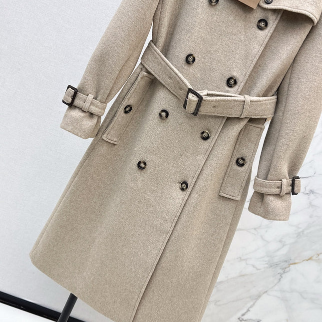 BURBERRY 25S LONG WOOL COAT 286