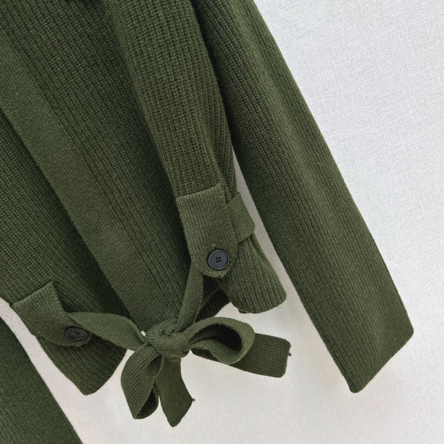 MAX MARA 25S STAND COLLAR CARDIGAN COAT 037
