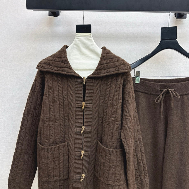 MAX MARA 25S OVERSIZED KNIT SET 034