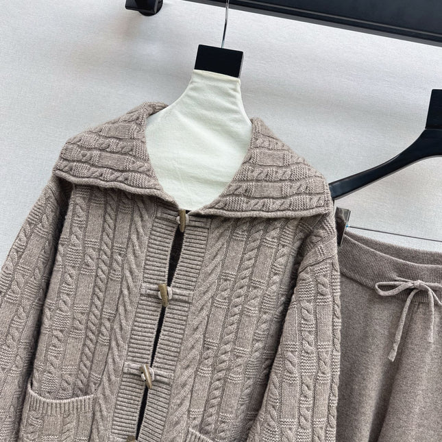 MAX MARA 25S OVERSIZED KNIT SET 033