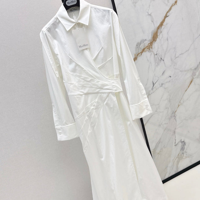 MAX MARA 25S LUXURY PLEATED MAXI DRESS 228