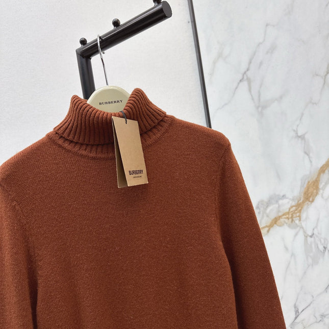 BURBERRY 26S TURTLENECK KNIT DRESS 420