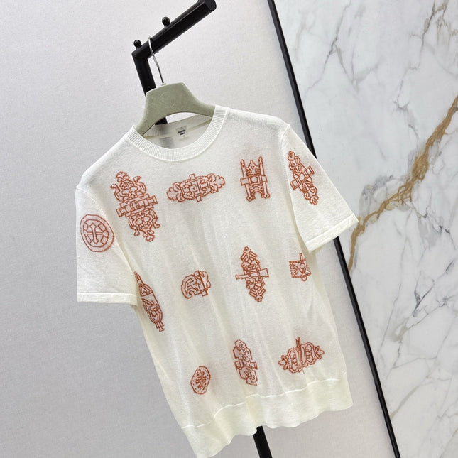 HERMES 25S CREW NECK T-SHIRT 422