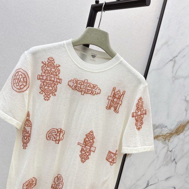 HERMES 25S CREW NECK T-SHIRT 422
