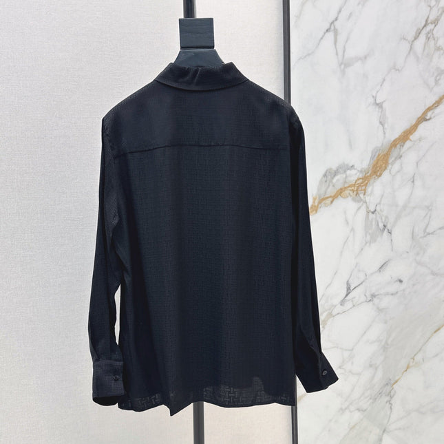 HERMES 26S SHIRT AND STRAIGHT-LEG TROUSERS SET 799