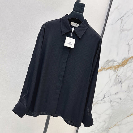 HERMES 26S SHIRT AND STRAIGHT-LEG TROUSERS SET 799