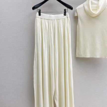 HERMES 26S SLEEVELESS TOP AND STRAIGHT-LEG TROUSERS SET 753
