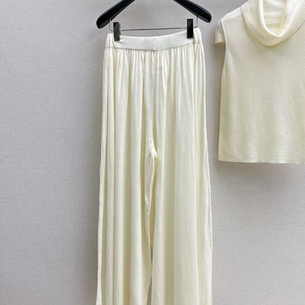 HERMES 26S SLEEVELESS TOP AND STRAIGHT-LEG TROUSERS SET 753