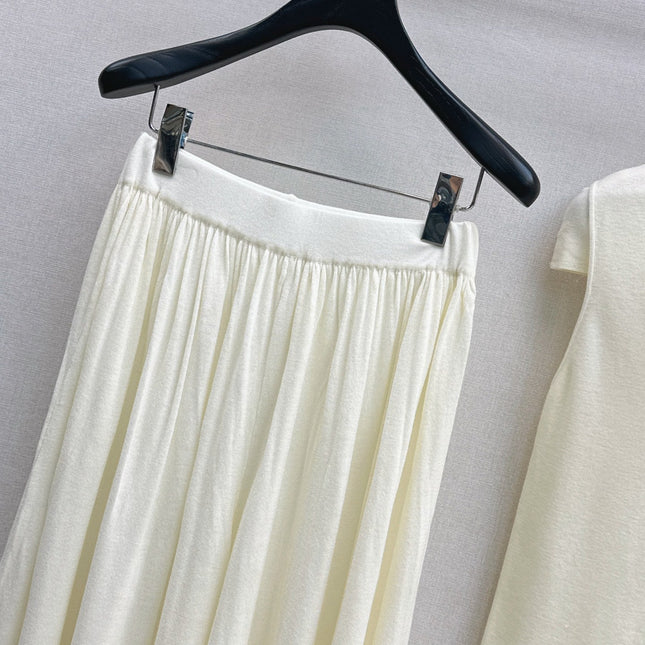 HERMES 26S SLEEVELESS TOP AND STRAIGHT-LEG TROUSERS SET 753