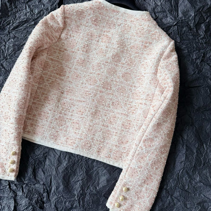 DIOR 25S CANNAGE CROPPED JACKET STYLE 059