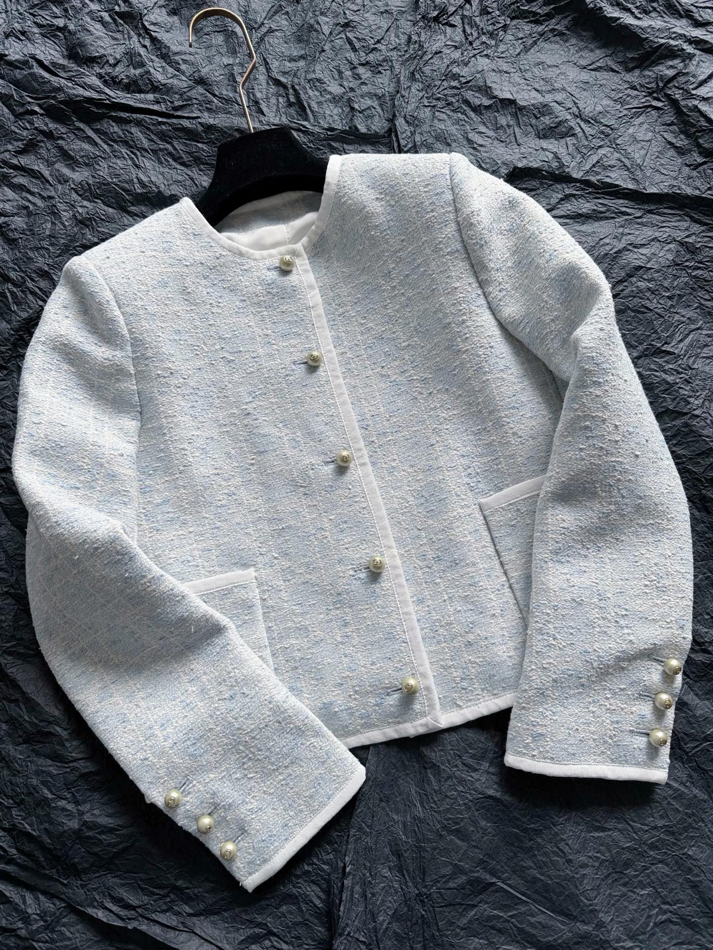 DIOR 25S CANNAGE CROPPED JACKET STYLE 057