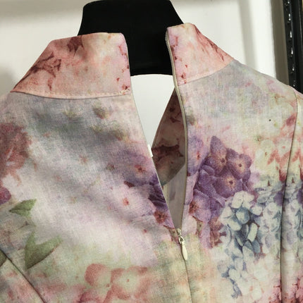 ZIMMERMANN 26S FLORAL BELTED MIDI DRESS 304